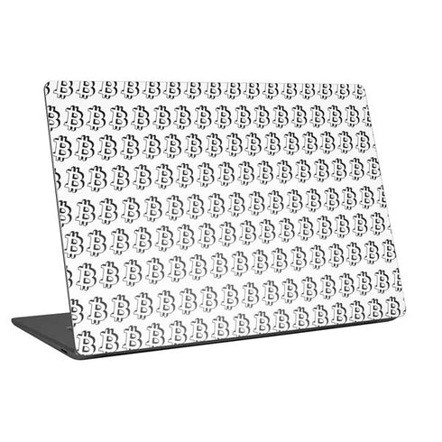 Bitcoin Pattern Universal Laptop 16.6in (13.4 x 9.7in) Skin